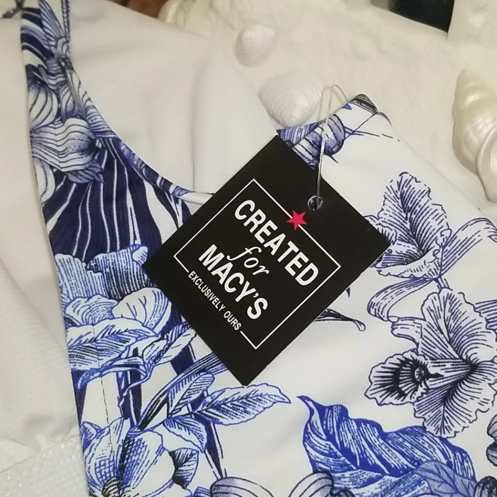 Swim Solutions 1 pc Tummy Control Sz 10 NWT - Picture 7 of 9